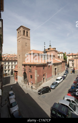 Madrid, Kirche San Pedro el Viejo, Gesamtansicht Banque D'Images