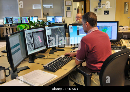 National Oceanic Atmospheric Administration Service Station météo NOAA Ruskin Floride Tampa Hillsborough Comté Banque D'Images