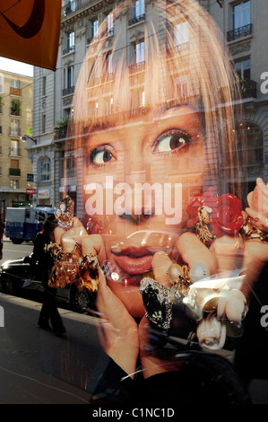 France, Paris, Le Bon Marche departement store dans la Rue du Bac Banque D'Images