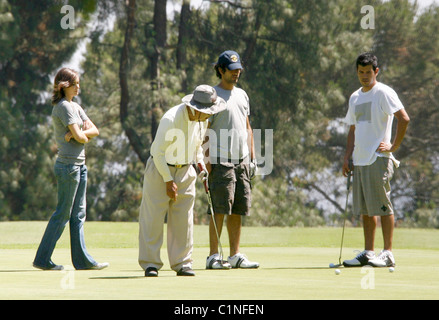 Adrien Grenier joue un tour au Roosevelt Golf Los Angeles, Californie - 02.07.09 Banque D'Images