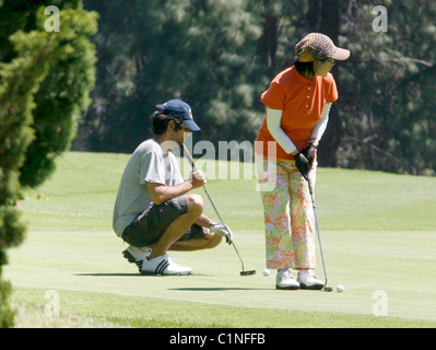 Adrien Grenier joue un tour au Roosevelt Golf Los Angeles, Californie - 02.07.09 Banque D'Images