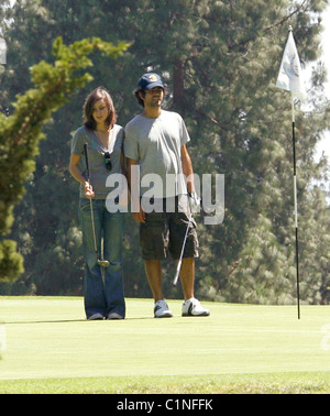 Adrien Grenier joue un tour au Roosevelt Golf Los Angeles, Californie - 02.07.09 Banque D'Images