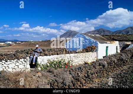 Espagne, Canaries, Lanzarote Island Banque D'Images