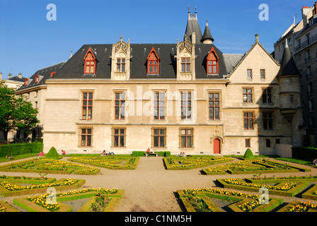 France, Paris, l'hôtel de Sens, quartier du Marais Banque D'Images