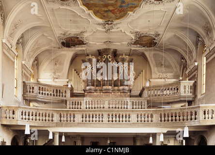 Volkach, Bartholomäus Église Stadtpfarrkirche St. Banque D'Images