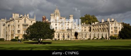 Cambridge, Saint John's College Banque D'Images