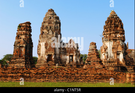 La Thaïlande, la province de Lopburi Lopburi, Wat Phra Sri Ratana Mahathat temple Banque D'Images