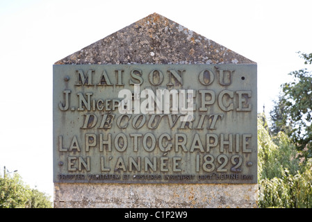 Saint-Loup-de-Varennes, historisches Denkmal Banque D'Images