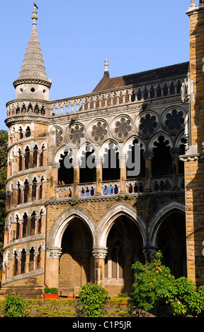 L'Inde, l'État du Maharashtra, Bombay (Mumbai), Fort, district de l'Université de style gothique Banque D'Images