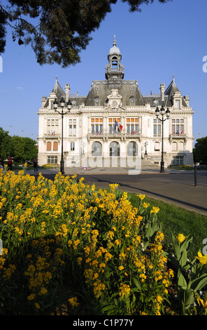 France, Allier, Vichy, l'hôtel de ville Banque D'Images