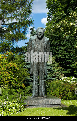 Monument à Boleslaw Prus, Varsovie, Pologne Banque D'Images
