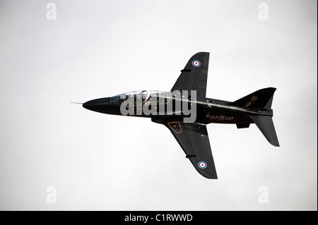 Un avion d'entraînement Hawk avion de la Royal Air Force. Banque D'Images