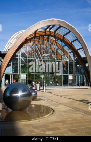 Les Jardins d'hiver Sheffield South Yorkshire Angleterre Banque D'Images