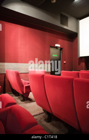 Empty Movie Theater Banque D'Images