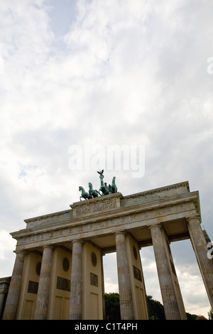 Allemagne, Berlin, Porte de Brandebourg Banque D'Images