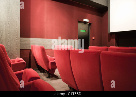 Empty Movie Theater Banque D'Images