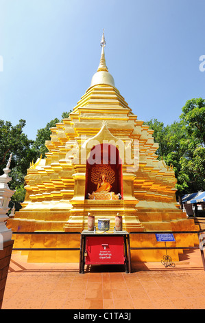 Wat Phan Un - Chiang Mai Banque D'Images