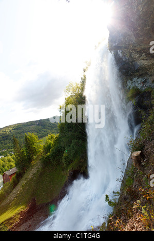 Stendalsfossen Banque D'Images