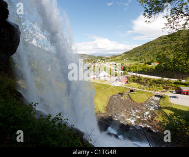 Stendalsfossen Banque D'Images