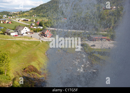 Stendalsfossen Banque D'Images