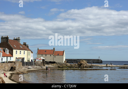 Rive ouest, Pittenweem, East Neuk de Fife, Fife, Scotland Banque D'Images