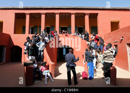 Sénégal : Maison des esclaves sur l'île de Gorèe, Dakar Banque D'Images