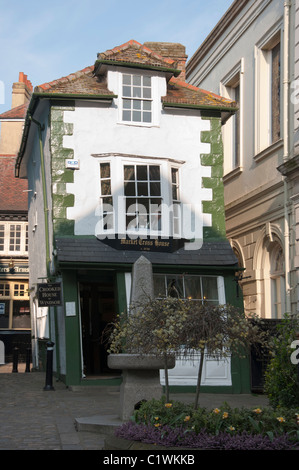 Crooked House Tea Rooms à Windsor, Berkshire, Royaume-Uni Banque D'Images