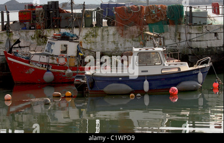 Bateaux de pêche, de Cobh, dans le comté de Cork, Irlande Banque D'Images