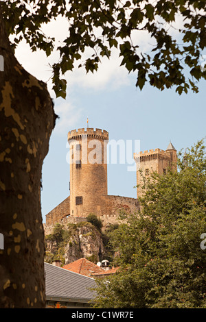 Château de Foix Ariege France Banque D'Images