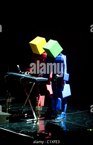 Les Pet Shop Boys se produiront au Hammerstein Ballroom de New York, USA - 01.09.09 Kevin Tachman/ Banque D'Images