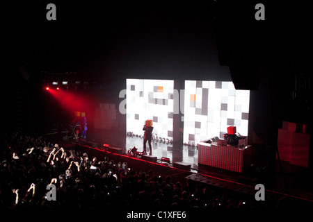 Neil Tennant des Pet Shop Boys se produiront au Hammerstein Ballroom de New York, USA - 01.09.09 Banque D'Images