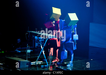 Les Pet Shop Boys se produiront au Hammerstein Ballroom de New York, USA - 01.09.09 ( ) : Kevin Tachman/ Banque D'Images