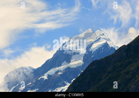 NP Mount Cook, Nouvelle-Zélande Banque D'Images