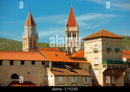 Port - Trogir Croatie Banque D'Images