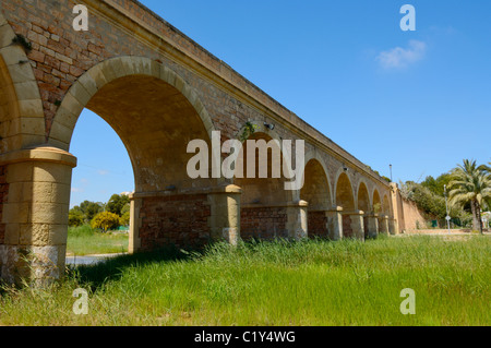 Viaduc à Dehesa de Campoamor, Orihuela, Alicante province, Spain. Banque D'Images