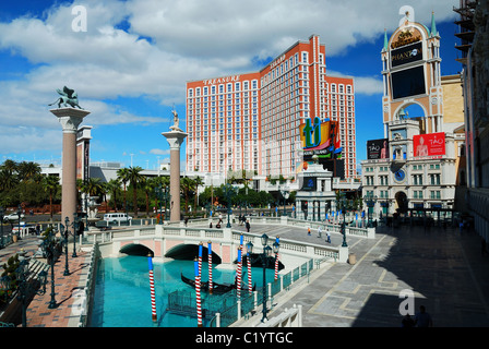 L'île au trésor situé dans le centre de Las Vegas Strip, le célèbre monument à Las Vegas, Nevada. Banque D'Images