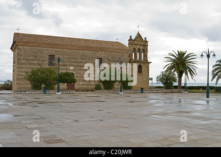 L'ancienne église Saint Nicholaos, dans la ville de Zakynthos, l'île de Zakynthos, Grèce Banque D'Images