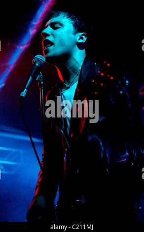 Ryan Jarman Ridan performing live at O2 Academy Liverpool sur leur tournée britannique. Liverpool, Angleterre - 26.09.09 Sakura/ Banque D'Images