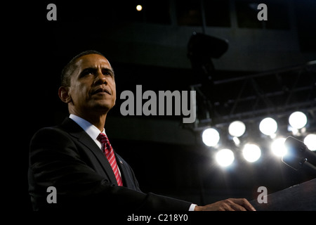 Barack Obama, mellon arena,Octobre 27, 2008, Octobre 27th, 2008, présidentielles, élection, candidat Banque D'Images