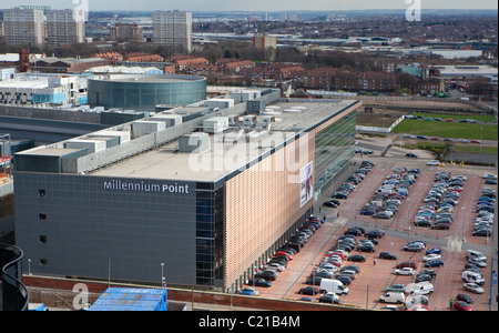 Point de Millenium, l'enseignement scientifique et technologique dans la région de Birmingham, West Midlands. Banque D'Images