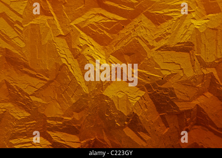 Fluorine (CaF2-fluorure de calcium) La fluorite est l'un des minéraux les plus populaires parmi les collectionneurs - minéral Catégorie : halogénures métalliques Banque D'Images