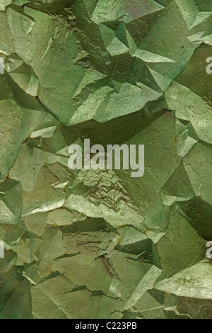 Fluorine (CaF2-fluorure de calcium) La fluorite est l'un des minéraux les plus populaires parmi les collectionneurs - minéral Catégorie : halogénures métalliques Banque D'Images