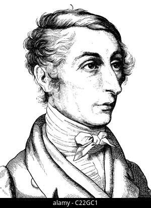 L'amélioration de l'image numérique de Carl Maria von Weber, 1786 - 1828, compositeur, portrait, illustration historique, 1880 Banque D'Images