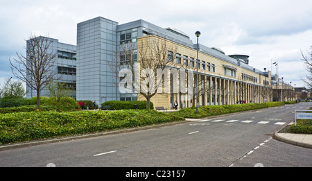 Complexe de bâtiments du gouvernement écossais sur Victoria Quay dans DocksLeith Leith Edinburgh Scotland Banque D'Images