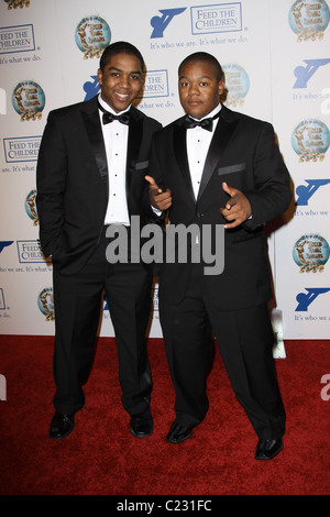 Chris Massey et Kyle Massey 2009 World Magic awards tenue à l'Barker Hanger à Santa Monica Los Angeles, Californie - Banque D'Images