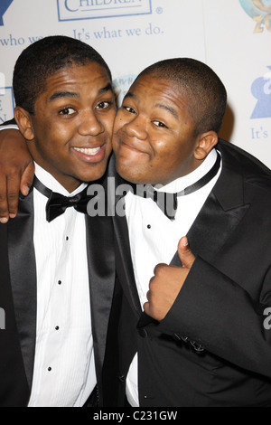Chris Massey et Kyle Massey 2009 World Magic awards tenue à l'Barker Hanger à Santa Monica Los Angeles, Californie - Banque D'Images