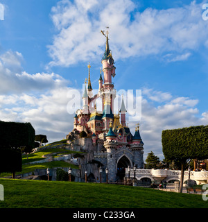 Cinderella's Castle à Euro Disneyland Paris France. Lupica Studio Banque D'Images