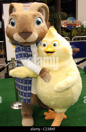 E.B. CHICK HOP. Première mondiale UNIVERSAL PICTURES UNIVERSAL CITY CALIFORNIA USA 27 Mars 2011 Banque D'Images