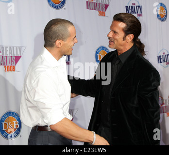 Antonio Sabato Jr & Lorenzo Lamas 2009 Fox Reality Channel Prix vraiment eu lieu au Music Box - Arrivées Los Angeles, Banque D'Images