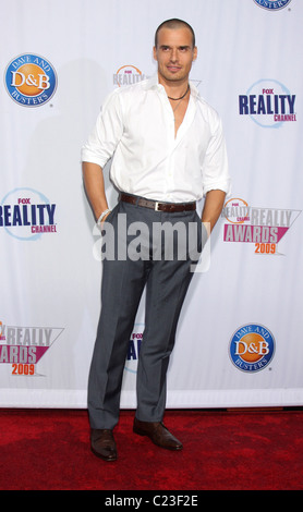 Antonio Sabato Jr. 2009 Fox Reality Channel Prix vraiment eu lieu au Music Box - Arrivées Los Angeles, Californie - 13.10.09 Banque D'Images